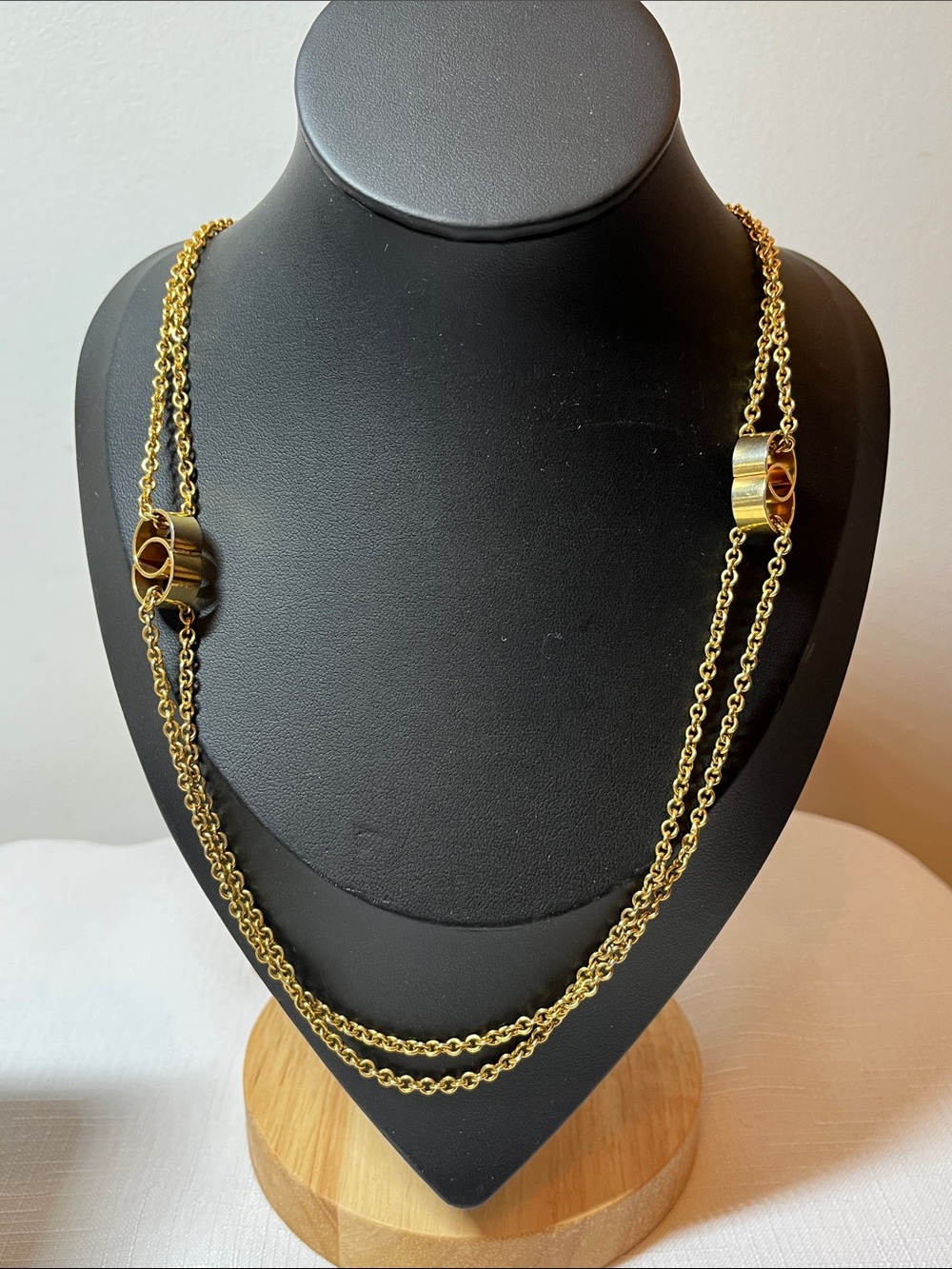 BIAGI Double Strand Gold Cylinder Accent Necklace
VINTAGE
Unique